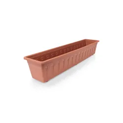 Rõdukast Plastkon Garden 41105612, plastik, 78 cm x 17 cm, pruun v.