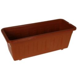 Balkonkaste 40cm gaiši brūna