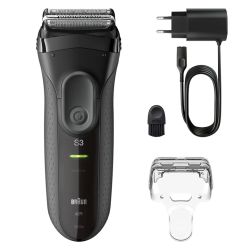 Shaver 3000 black-grey braun