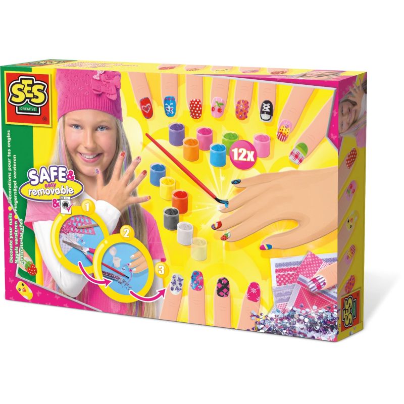 SES Rinkinys „Nagų dekoravimas