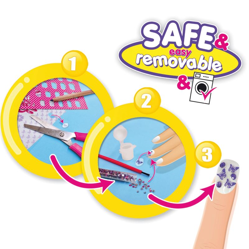 SES Rinkinys „Nagų dekoravimas