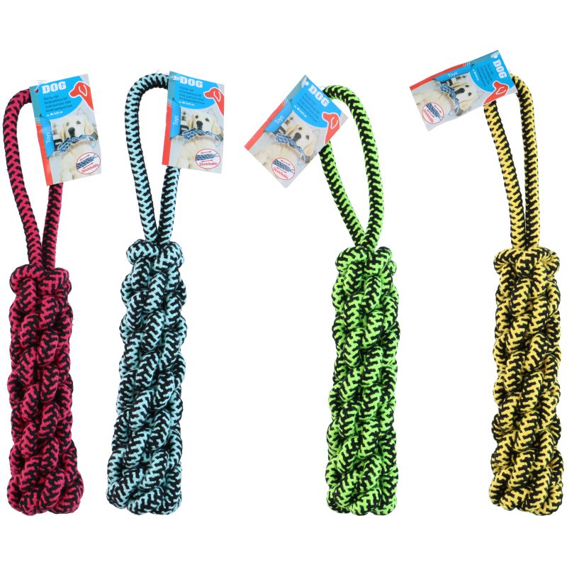 Rotaļlieta suņiem virve dažādas krāsas