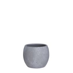 Vāze keram. lester d14 h12cm akmens pel.