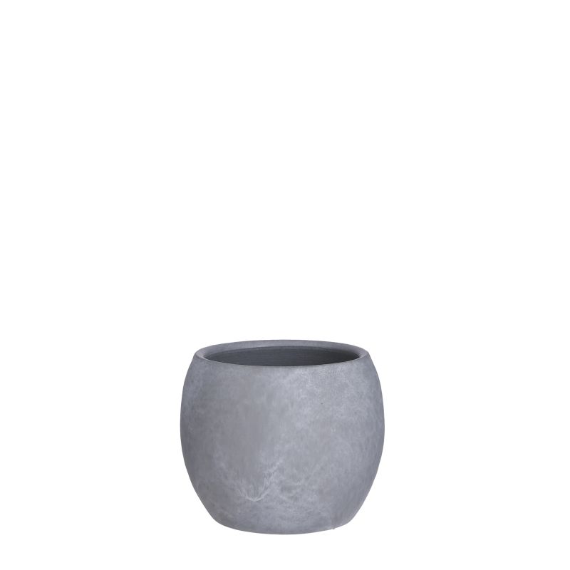 Vāze keram. lester d14 h12cm akmens pel.