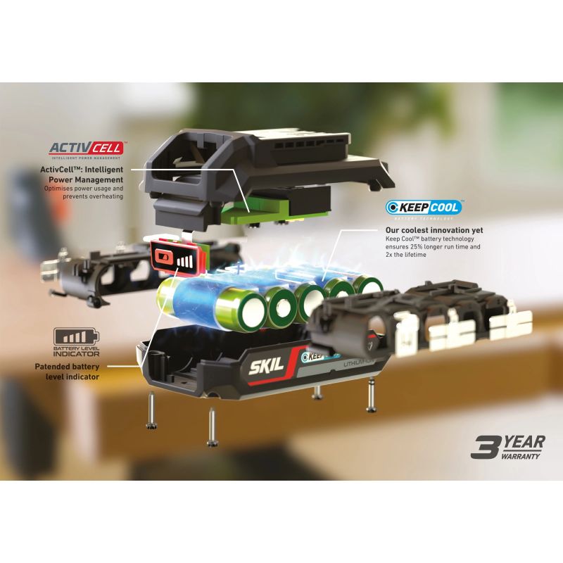 Lādēšanas kompelkts 3110aa 18-20v 2,5ah