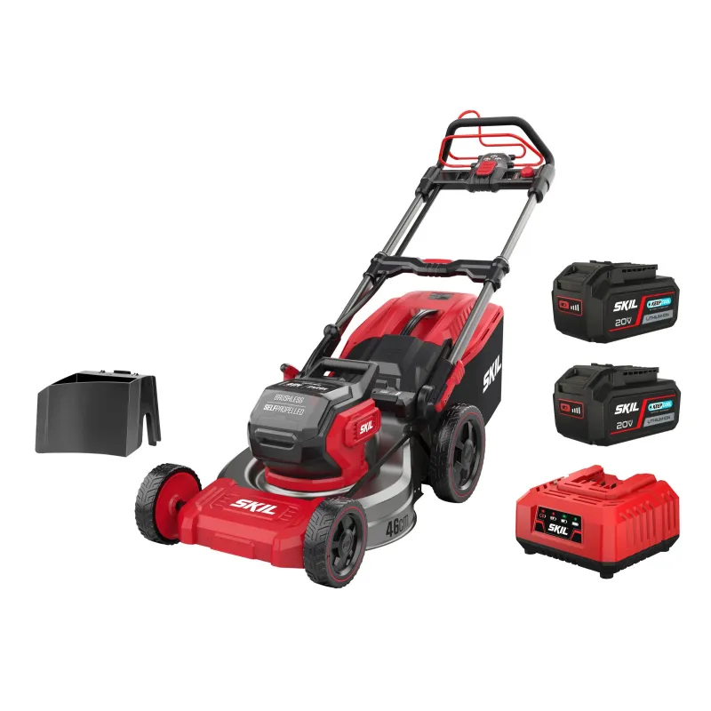 Akumulatora zāles pļāvējs pašgājējs Skil GM1E0150BA, 46 cm