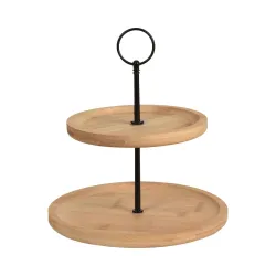 2 stāvu bambusa paplāte 215 mm un 165 mm