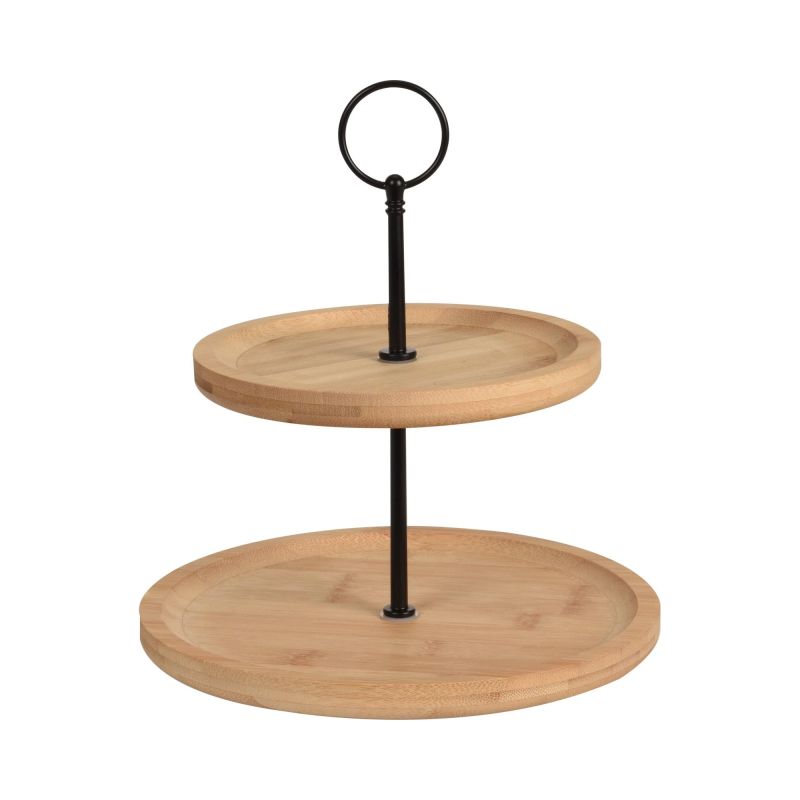 2 stāvu bambusa paplāte 215 mm un 165 mm