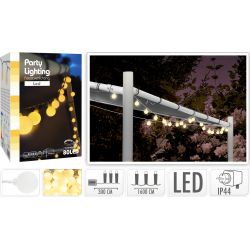 Lempučių girlianda Mondex HV864834-PROM, 16 m, šiltai balta sp., 80 LED