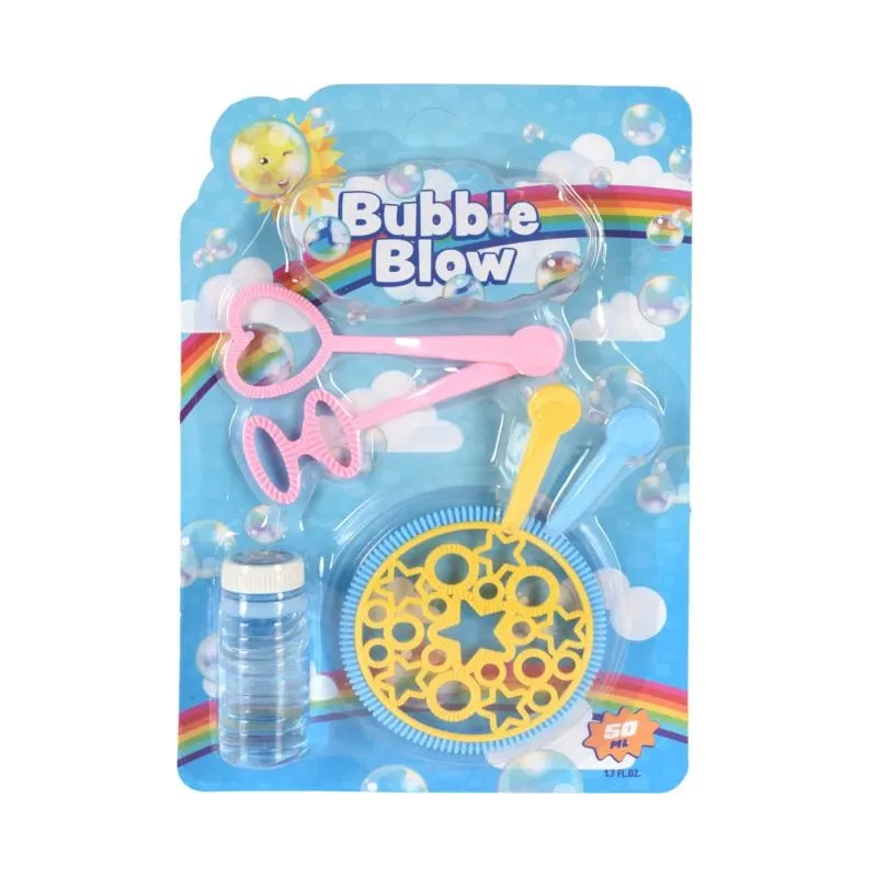 Ziepju burbuļu komplekts, 50 ml, 5 gab.