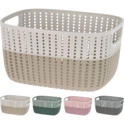 Groziņš plastma. 22x28x15cm 6.8l divtoņu