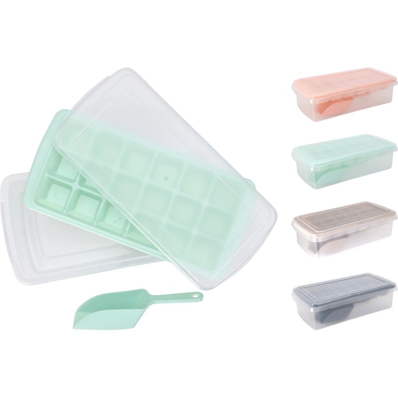 Ledus veidotājs ar kasti un karoti