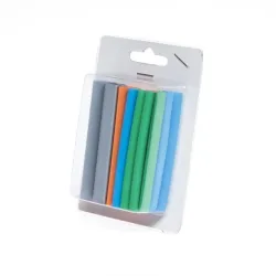 Termocauruļu komplekts Bycom BYNI-2, 12.7-2.4mm, daudzkrāsaina, 70 mm