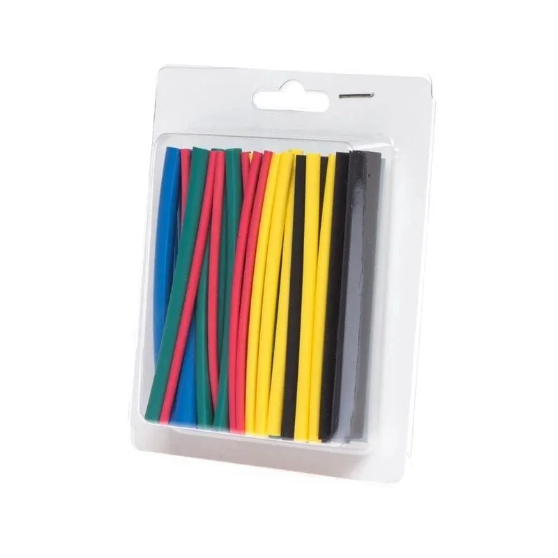 Termocauruļu komplekts Bycom BYNI-3, 12.7-1.2mm, daudzkrāsaina, 90 mm