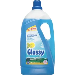 Glossy skystas skalbimo priemonės baltiems ir spalvotiems drabužiams 4L