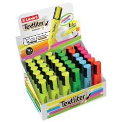 Teksto žymeklis Luxor 4010, 1 - 4.5 mm, įvairių spalvų-,spalva-dizainas parenkami atsitiktine tvarka,