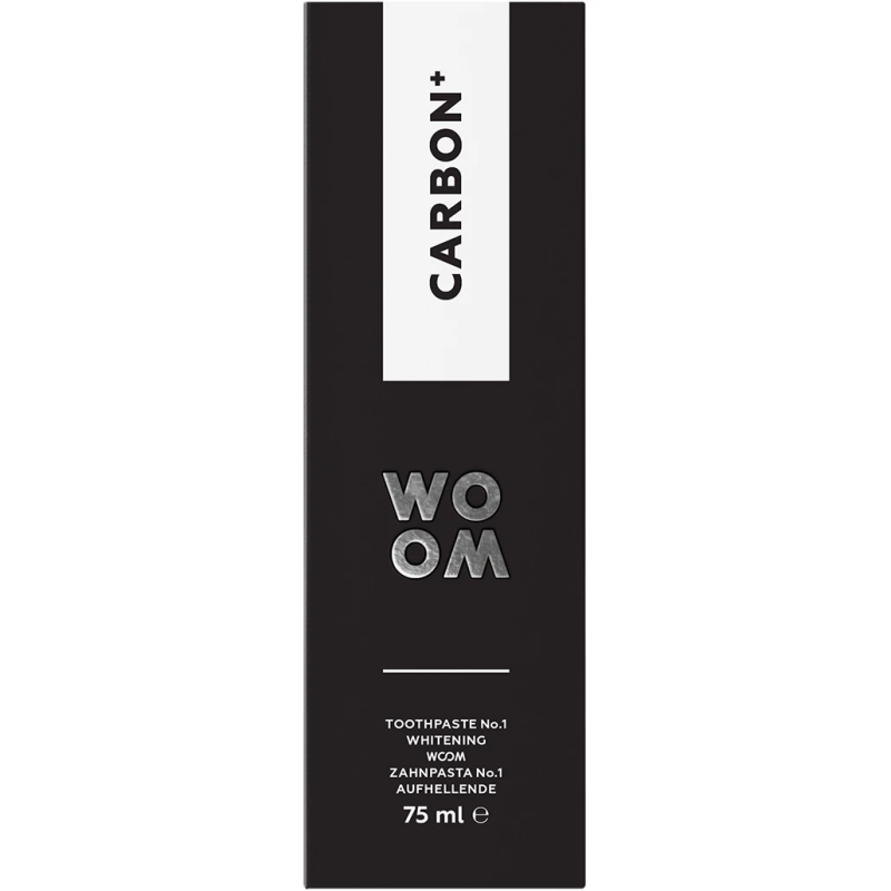 WOOM CARBON zobu pasta 75ml