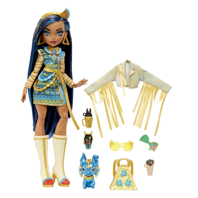 Lelle Mattel Monster High Cleo, 32.5 cm