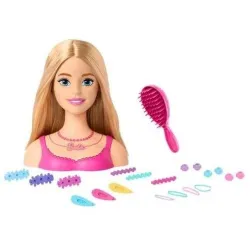 Nukupea koos tarvikutega Mattel Barbie Styling Head HMD88, mitmevärviline