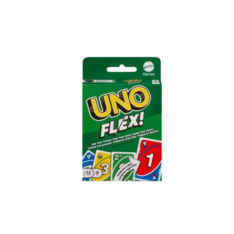 Uno kāršu spēle Mattel Games Flex HMY99, LT LV EE