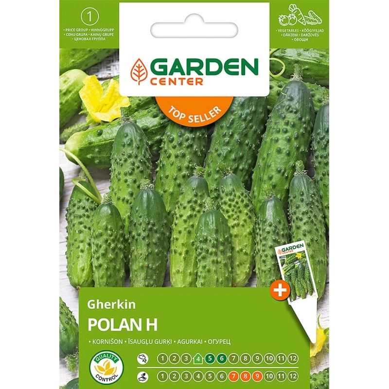 Семена Garden Center, огурцы Polan H, 1 г