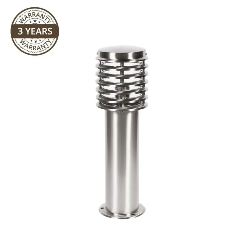 Vabalt seisev välisvalgusti Domoletti GPL-EL, 100W, E27, IP44, roostevaba teras v., 15 cm x 50 cm