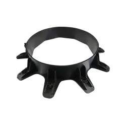 Murupiire Garden Center Flexible Lawn Edge, 100 cm x 8 cm x 4.5 cm, must v.