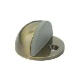 Durvju atbalsts Haushalt DS013CC, 2.5 cm, DIA 4.5 cm, plastmasa-gumija-tērauds, misiņš