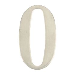 Durvju numurs 0 nerūsošais tērauds 62 mm