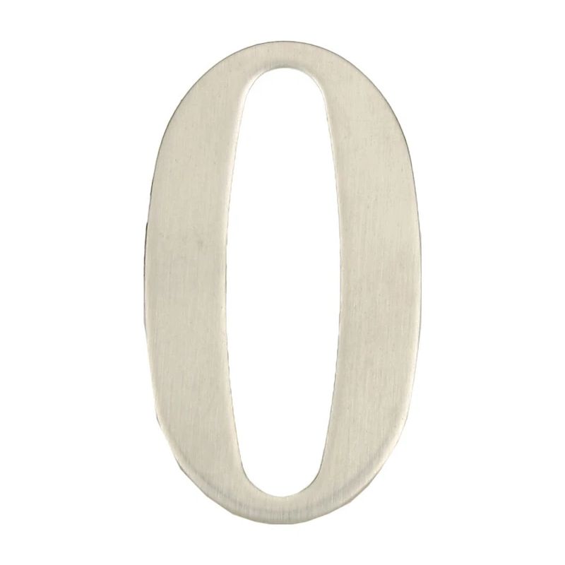 Durvju numurs 0 nerūsošais tērauds 62 mm