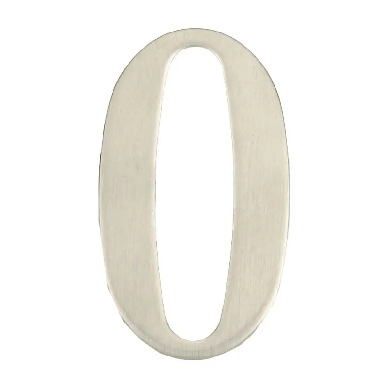 Durvju numurs 0 nerūsošais tērauds 62 mm