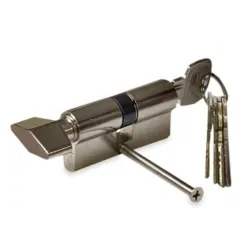 Lukusilinder Haushalt 60, euroopa ,din, standart, 60 mm, kroom v.