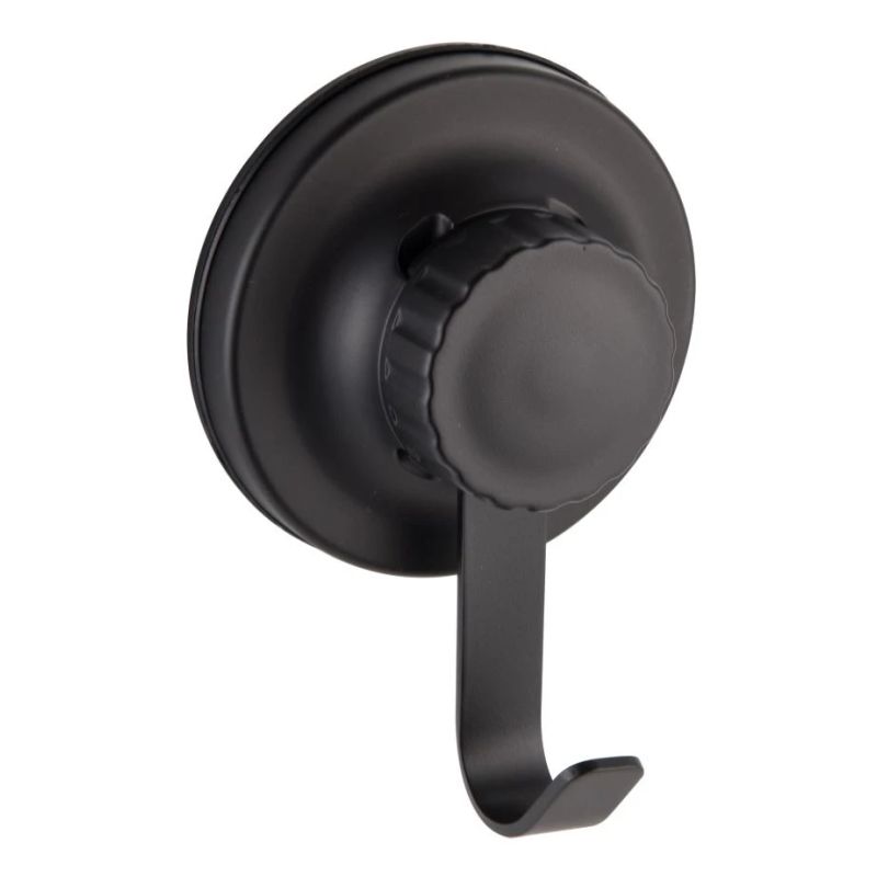 Крючок Domoletti Porto, 38 мм x 26 мм x 90 мм, черный цв.