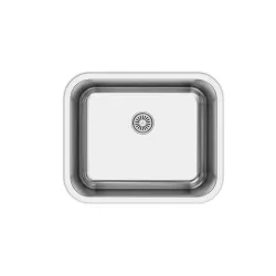 Köögivalamu Thema Lux, 54.5 cm x 44.5 cm x 15 cm, roostevaba teras v.