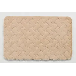 Vannas istabas paklājs Domoletti BMA1298C, bēša, 81 cm x 51 cm