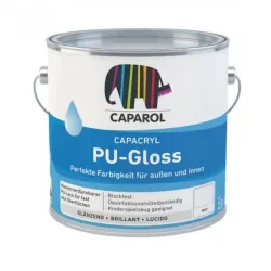 Krāsa, mēbeles Caparol Capacryl Pu-gloss, spīdīga, ccpu-gloss