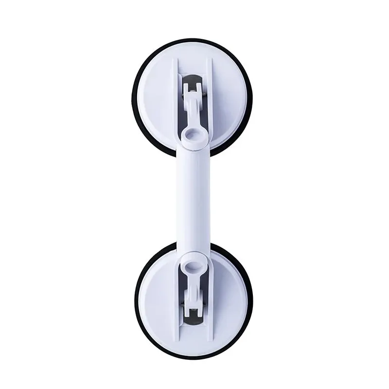 Bathroom armrest with two suction cups