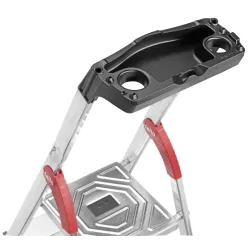 Kopėčios vienpusės buitinės Hailo L60 3 steps, 263 cm, 125 cm