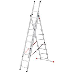 Kāpnes profistep combi alum 3x9 hailo