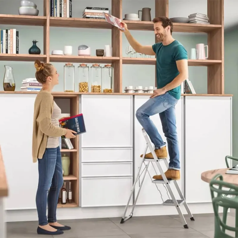 Kopėčios vienpusės buitinės Hailo K70 Standart Line, 116 cm