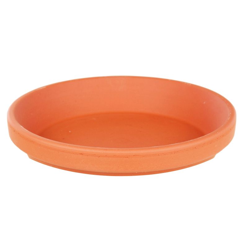 Šķīvis terakotaxlu natur 14cm brūns