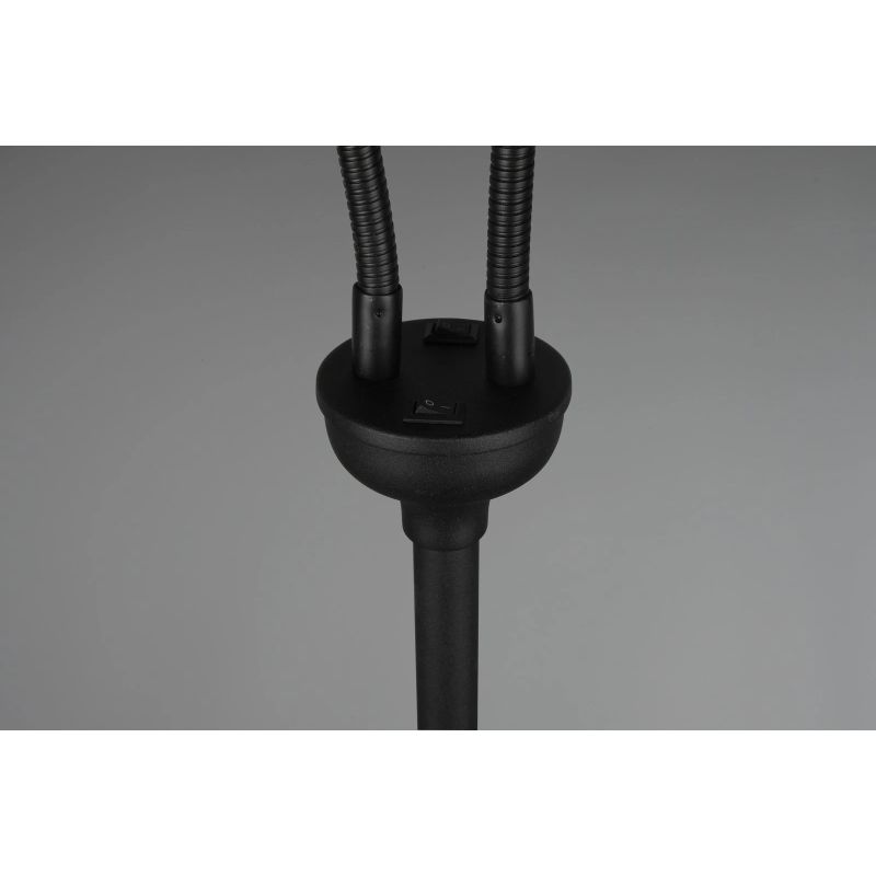 Stāvlampa tommy 2xe14 40w matēta melna