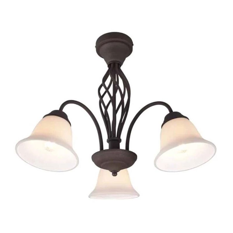 Griestu lampa rustica 3-gb e27 rūsas