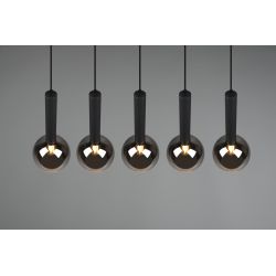 Светильник навесной Trio Clayton 310300532, E27, 5 x 28 Вт