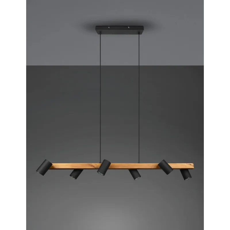 Lampa karināms Trio Marley 312490632, GU10, 6 x 35 W