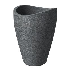 Puķu pods 254-40 schwarz-granit d40