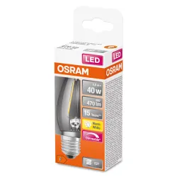 Spuldze Osram LED, E27, silti balta krās., E27, 5 W, 470 lm