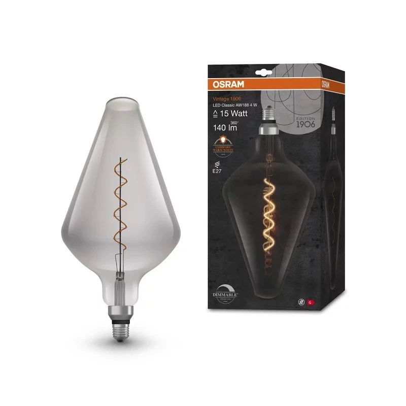 Spuldze led 1906 aw188 4w-818 smokey e27