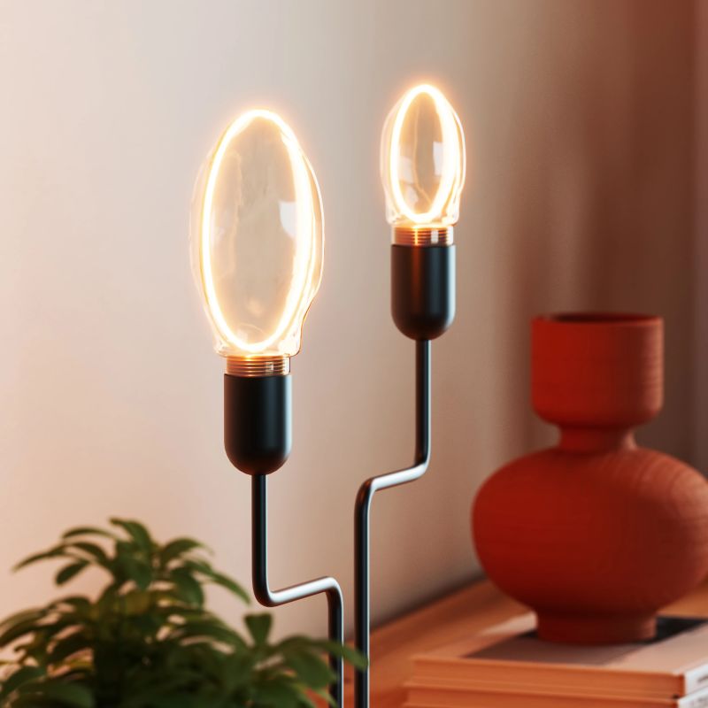 Spuldze led 1906 globe 130 4w e27 zelta