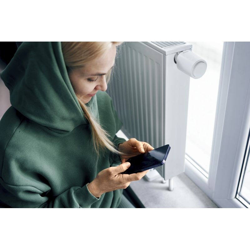 Termostats radiatora smart wifi ledv